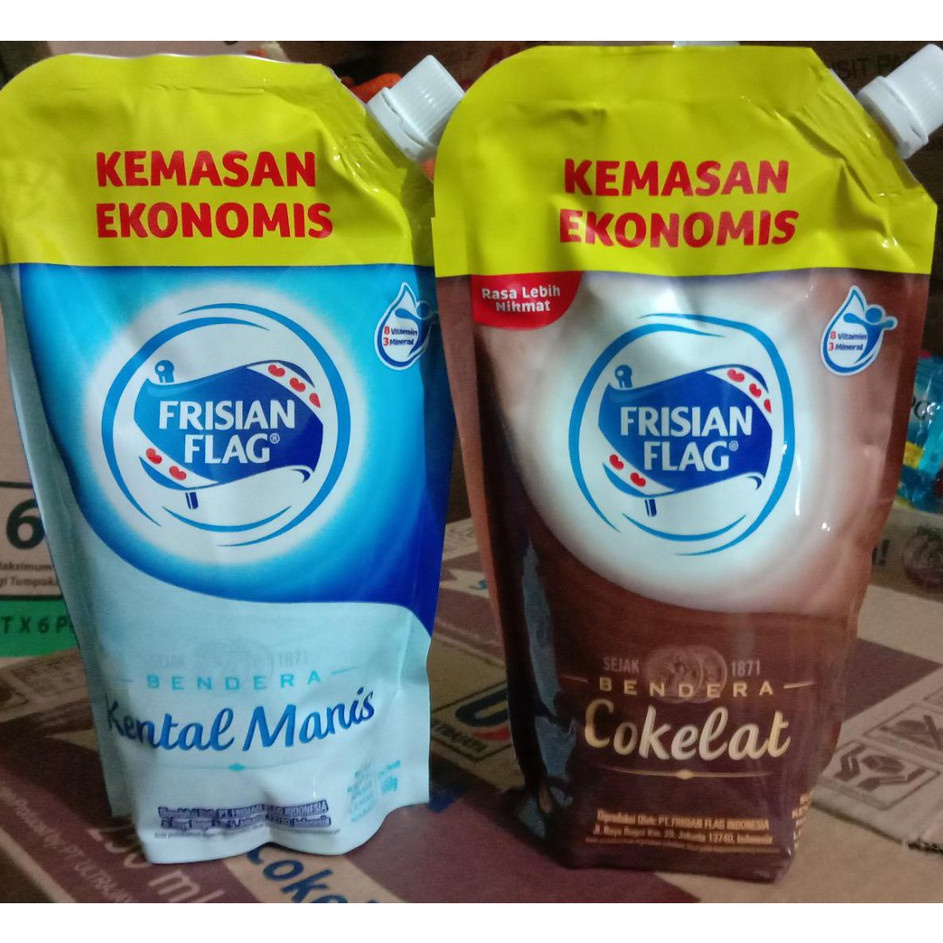 

Frisian Flag susu kental manis 545gr pouch