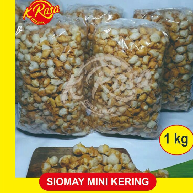 

COD NEWPRODUCT Siomay mini kering cms 1 kg Cocok untuk campuran baso aci seblak bakso mie rebus cemilan dll