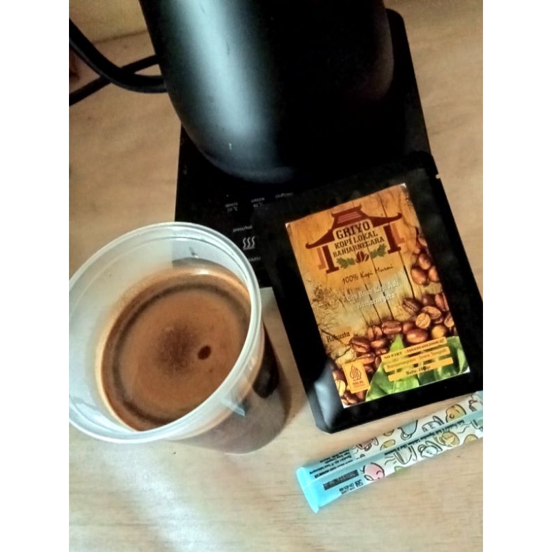 

10gr KOPI ROBUSTA BANJARNEGARA GRIYO KOPI LOKAL BANJARNEGARA