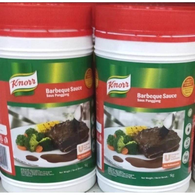 

knorr barbeque sauce 1 kg Saus Panggang