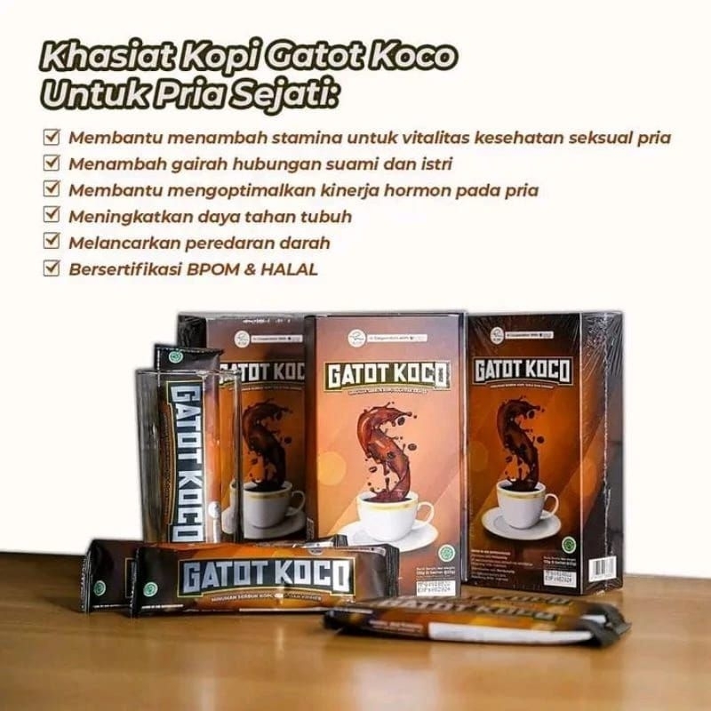 

Kopi Gatot Koco Untuk Tempur dengan pasangan tercinta