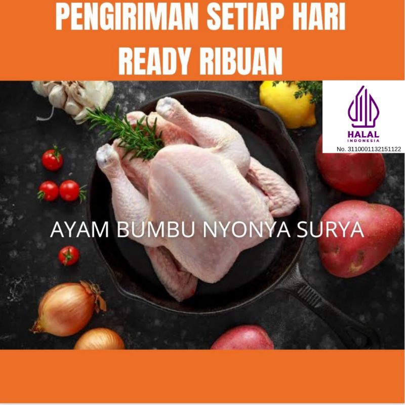 

Ayam broiler mentah/ potong