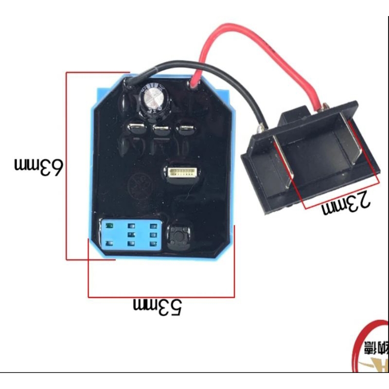 Saklar MODUL IMPACT WRENCH RYU RCW20V IMPACT WRENCH BRUSHLESS / MODUL RYU IMPACT