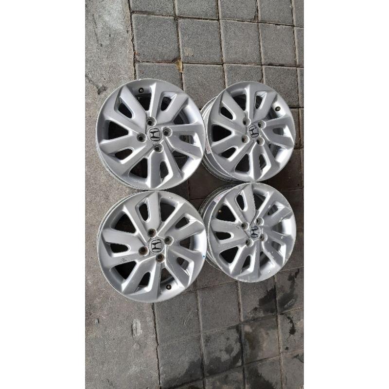 VELG SEKEN MOBIL OEM COPOTAN MOBILIO RING 15 BAUT 4X100 VELG ONLY