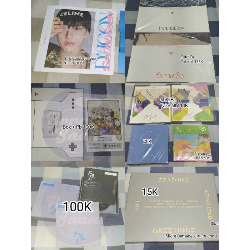 SVT SEVENTEEN ALBUM ONLY  AN ODE  YOUR CHOICE ATTACCA OP2  PB DVD & DIGITAL CODE POWER OF LOVE TTT P