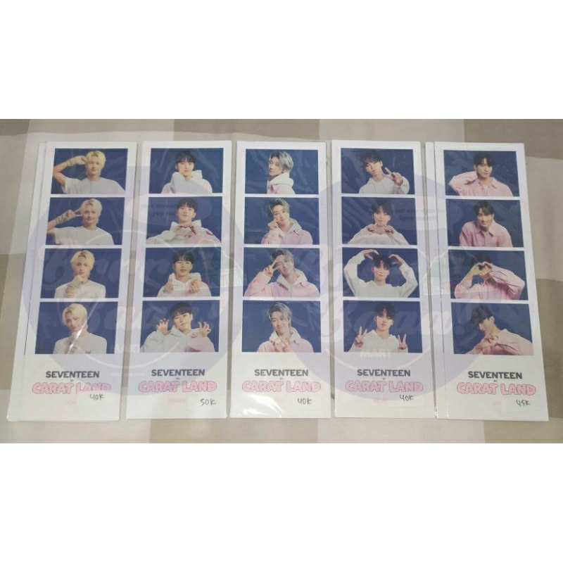 CARATLAND MD 4CUTS JEONGHAN JOSHUA JUN HOSHI THE8 MINGYU HANSOL DINO