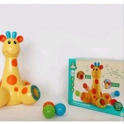 ELC Drop and Pop Giraffe (PRELOVED) Complete Set with Carton Box / Mainan Jerapah dan Bola ELC