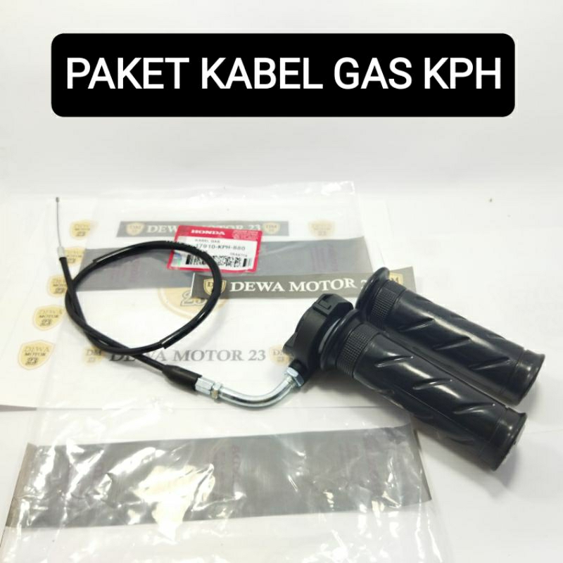 KABEL GAS TALI GAS RUMAH GAS SET HANDGRIP KARISMA SUPRA X 125 SUPRA FIT NEW REVO LAMA HIGH QUALITY