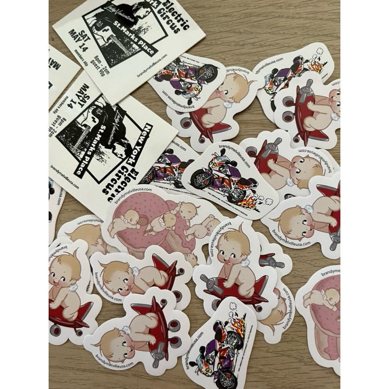 

BRANDY MELVILLE STICKERS!! 100% REAL