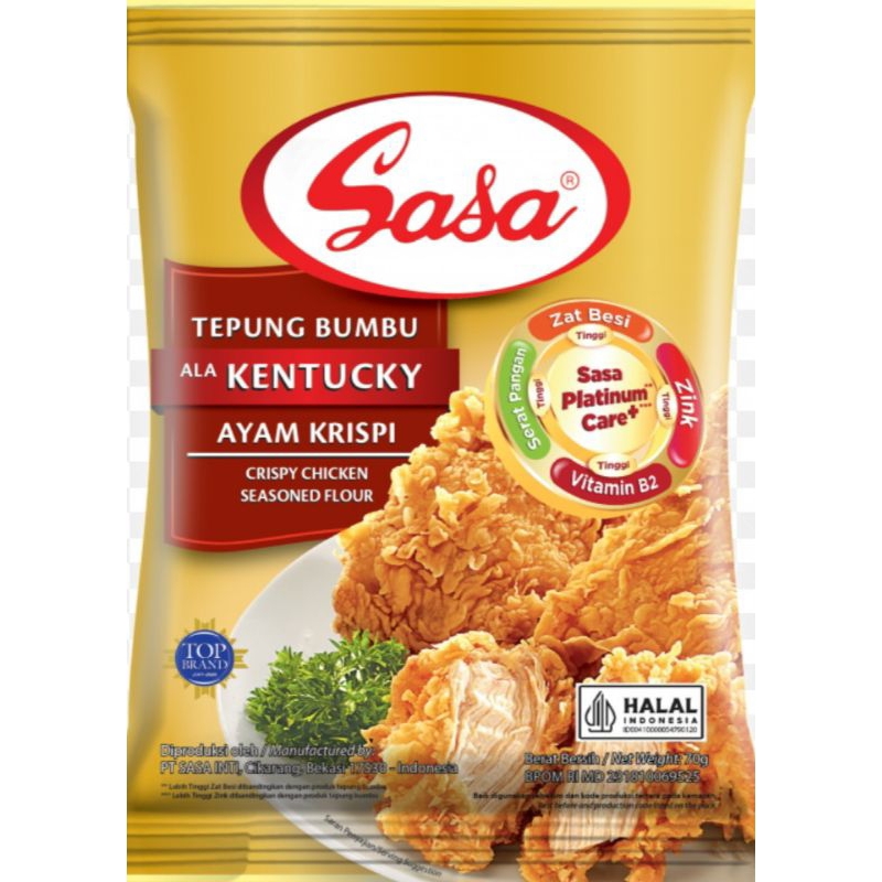 

Sasa Tepung Bumbu Ala Kentucky 200gr