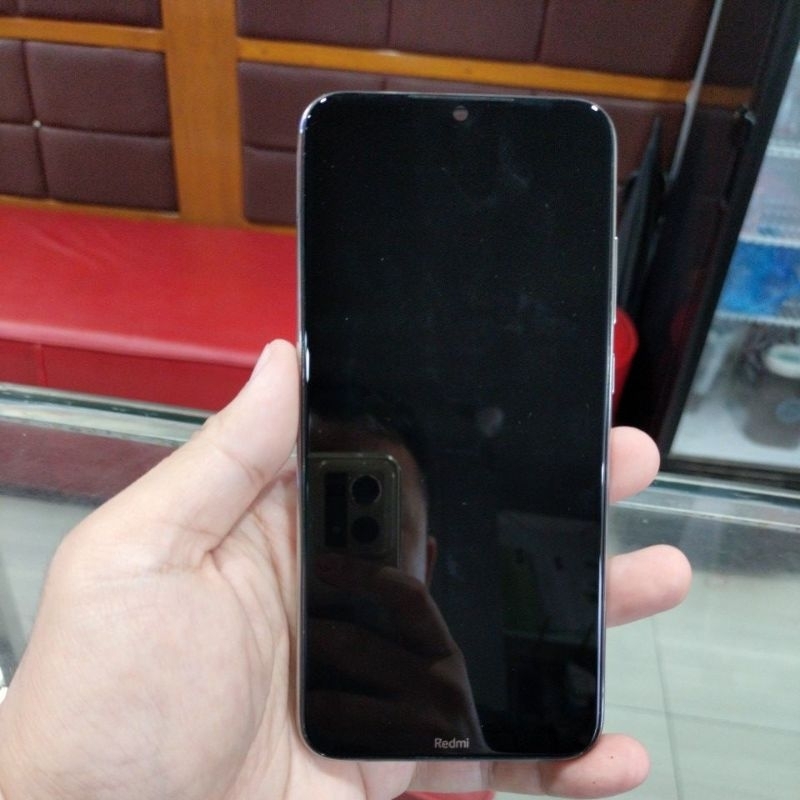 lcd xiaomi redmi note 8 & note 7 sudah + frame  original copotan
