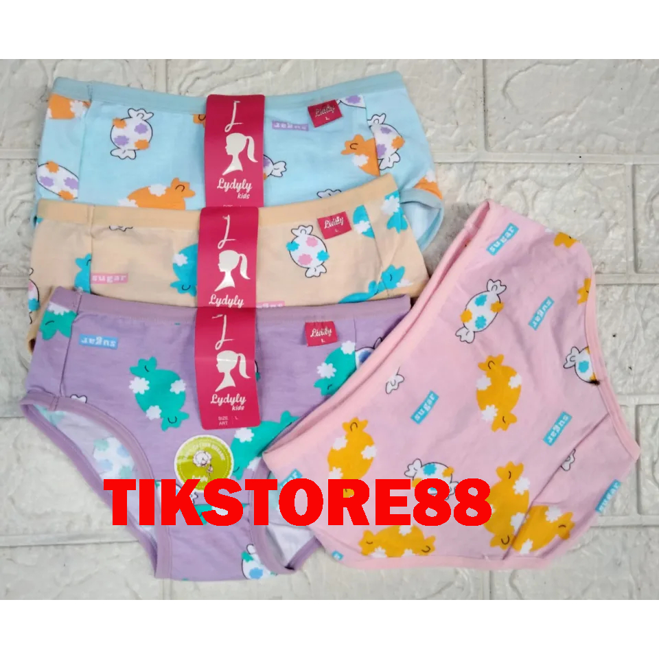 GROSIR 3/6PCS CD LYDYLY ANAK MOTIF