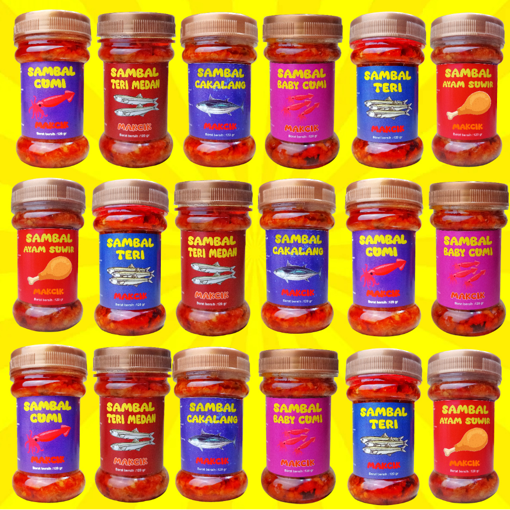 

Sambal Makcik - SEMUA VARIAN RASA