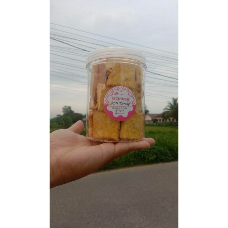 

Roring roti kering rasa original berat 200gram