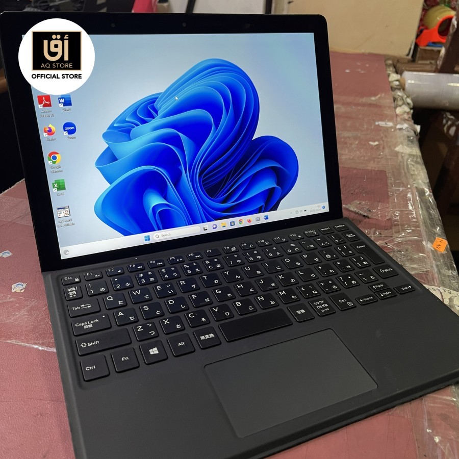 Laptop 2 in 1 DELL L5290 RAM 8GB SSD 256GB Mulus Second