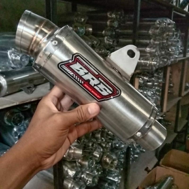 slencer knalpot tipe CP3 ORIGINAL BRS sarful inlet 50