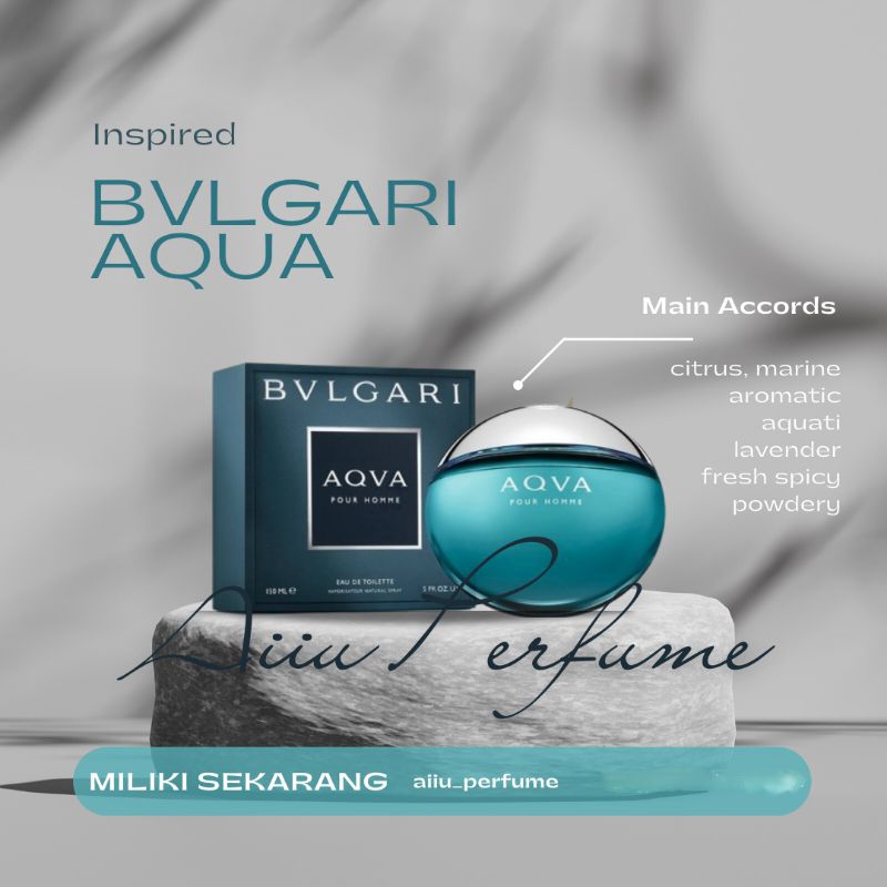 parfum bulgari aqua - bvlgari aqua - parfum refill bibit ori