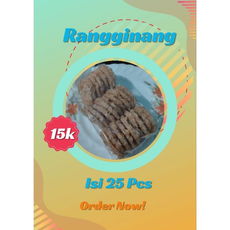 

( isi 25 pcs ) Rengginang gurih terlaris