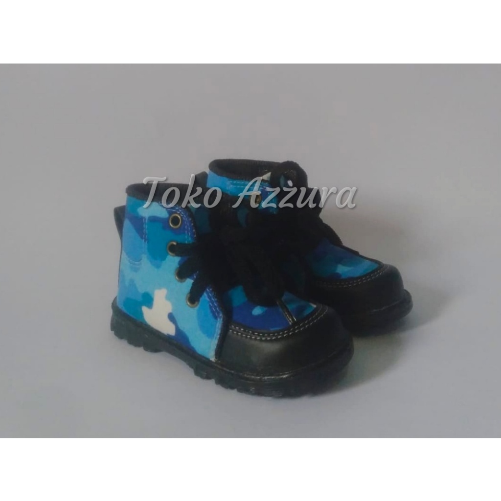 sepatu anak 1 tahun//sepatu boots PDL anak//sepatu PDL NKRI anak//sepatu anak produk LOKAL