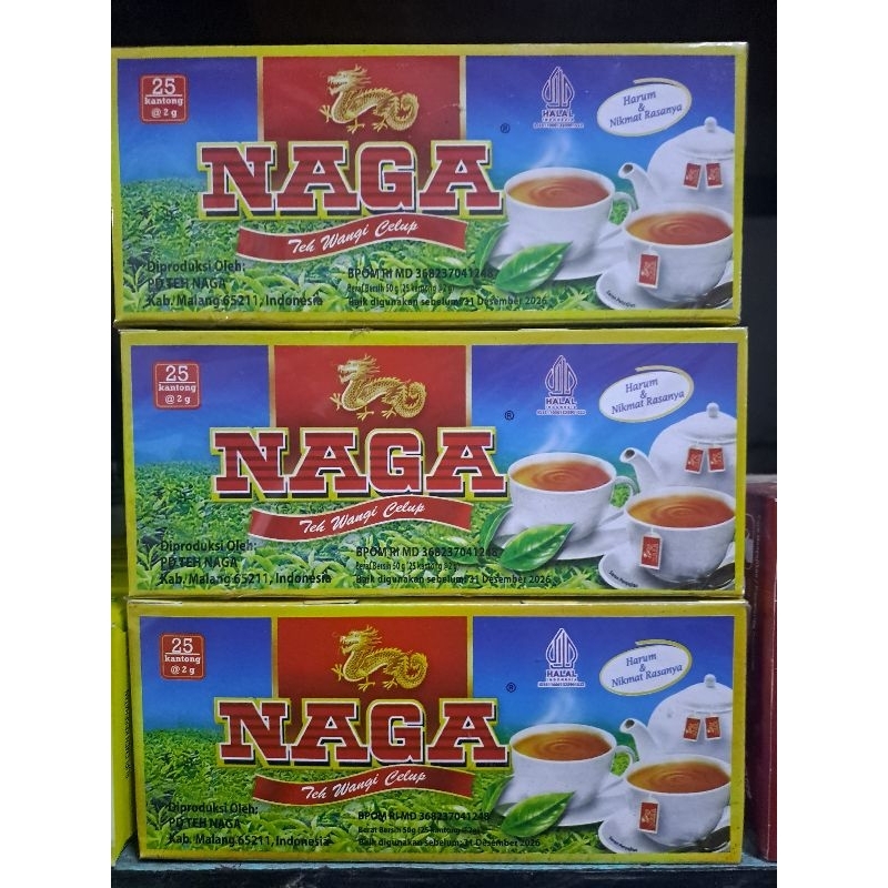 

Teh Naga Celup 25 Kantong