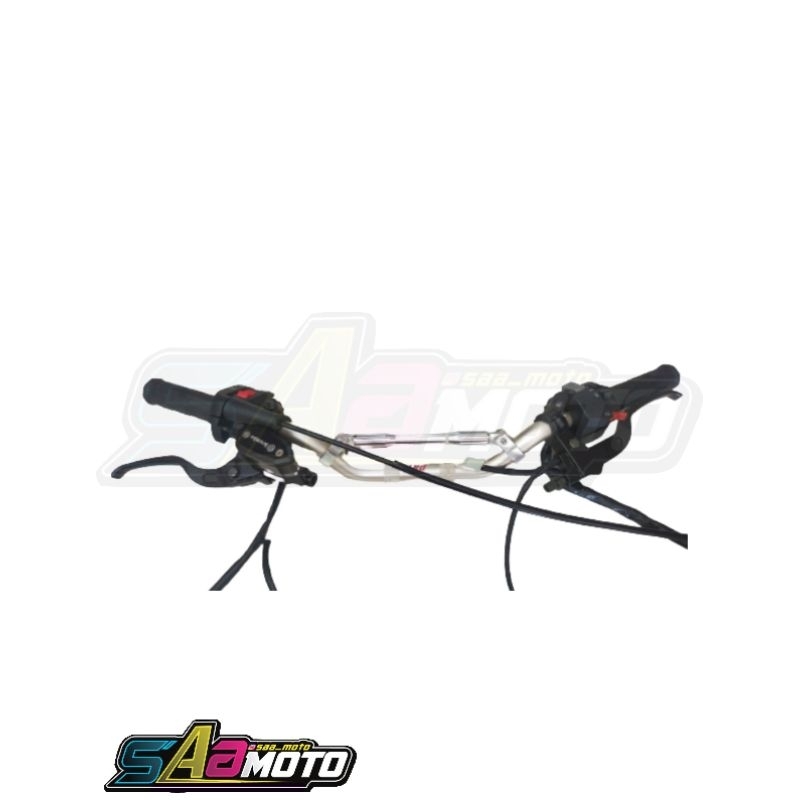 stang stir day paket hemat set holder kanan kiri master grip daytona