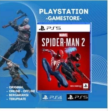 kaset ps 4 kaset ps 5 spiderman 2 (second) kondisi 100℅ mulus #kaset ps4  #kasetps5