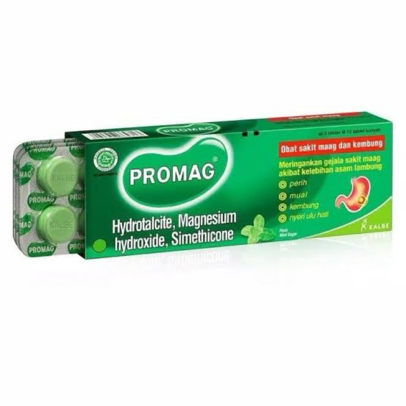 PROMAG 1 kotak isi 3 strip