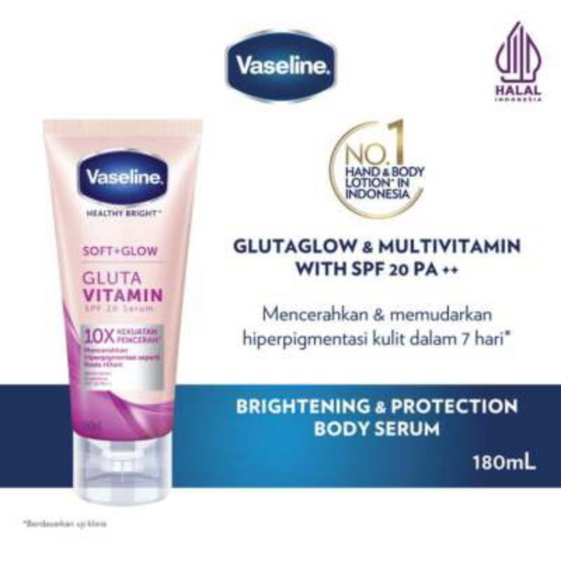 Vaseline Vitamin Body Serum 100&180ml