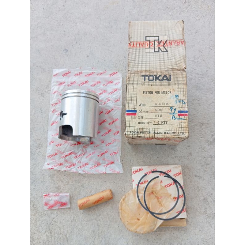 piston kit set Kawasaki KE125 STD