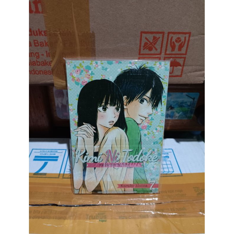 Komik Kimi ni todoke 7 segel / komik Kimi ni todoke vol 7 segel