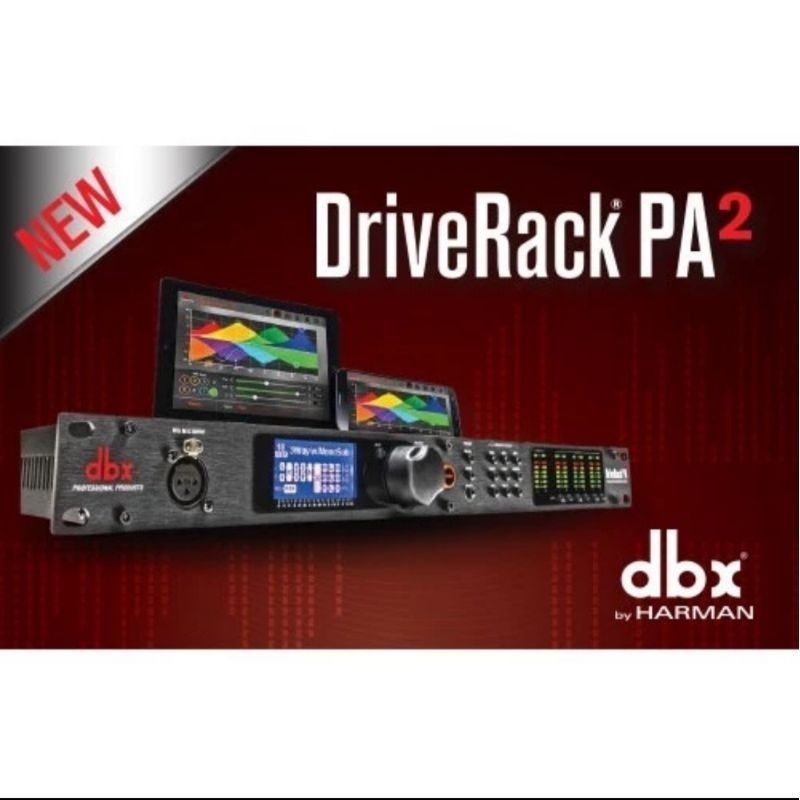 DBX PA2 Driverack PA 2 DLMS Speaker Management