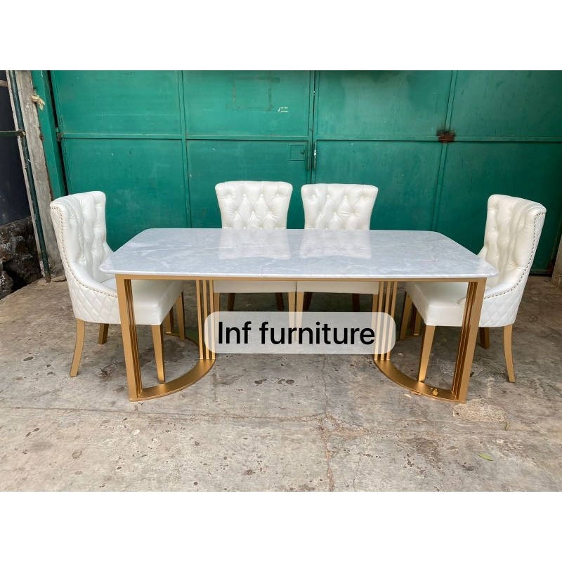 meja makan marmer meja makan mewah top marmer asli