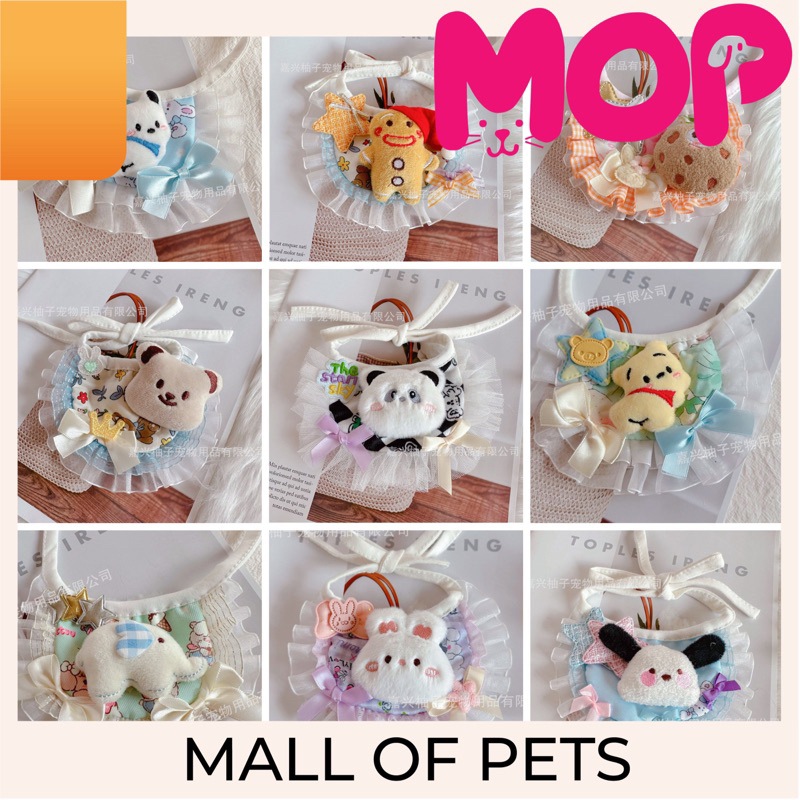 Bib slabber kalung anjing kucing