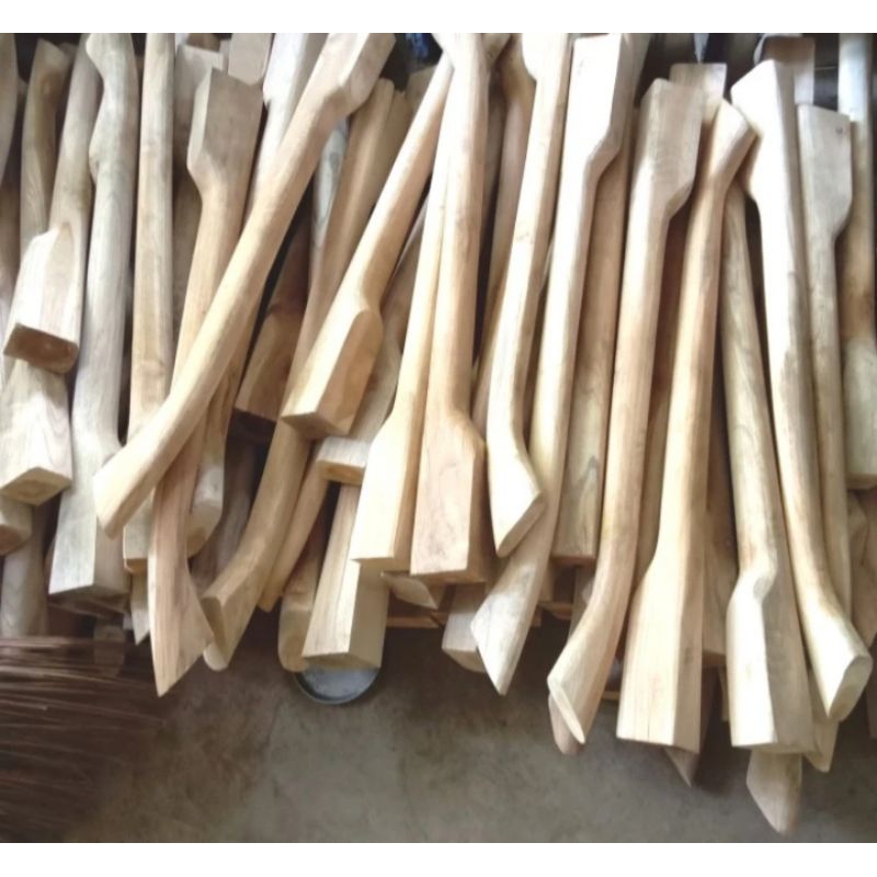 gagang cangkul kayu jati