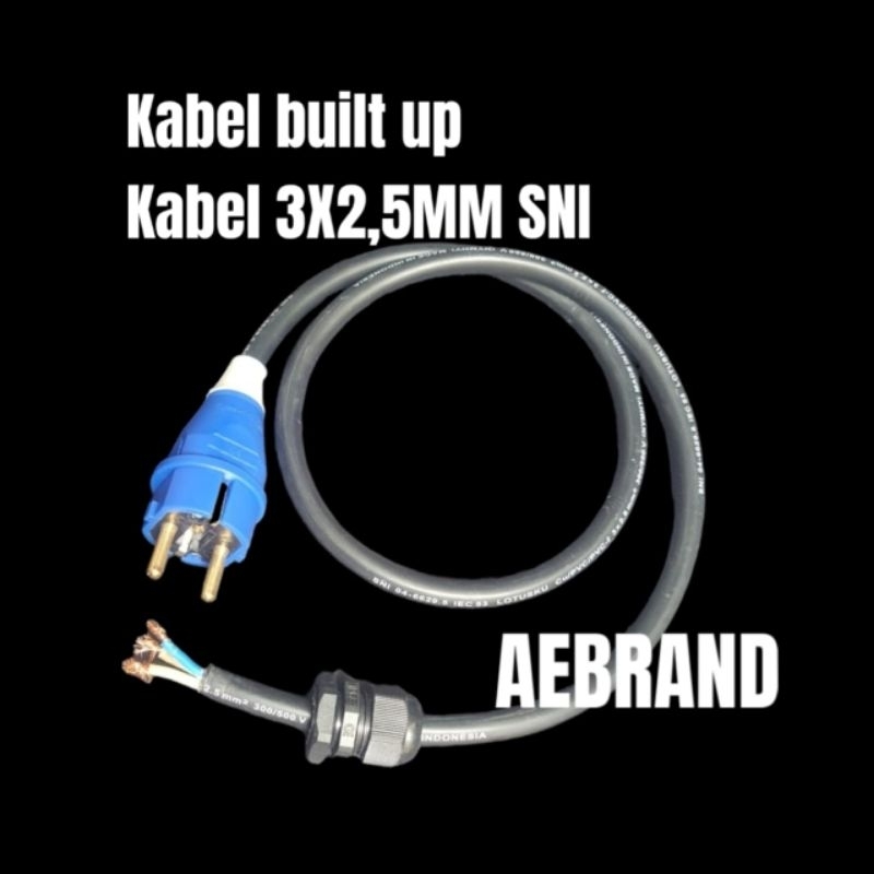 AEBRAND KABEL POWER BUILT UP AMPLIFIER 3X2,5MM 3X2.5MM - Kabel ac power amplifier built up 3X2,5mm