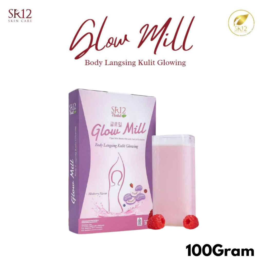 

SR12 Glow Mill Minuman Diet Langsing Penurun Berat Badan dan Memutihkan Kulit 100 Gram