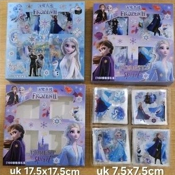 

sticker box frozen isi 100 pcs