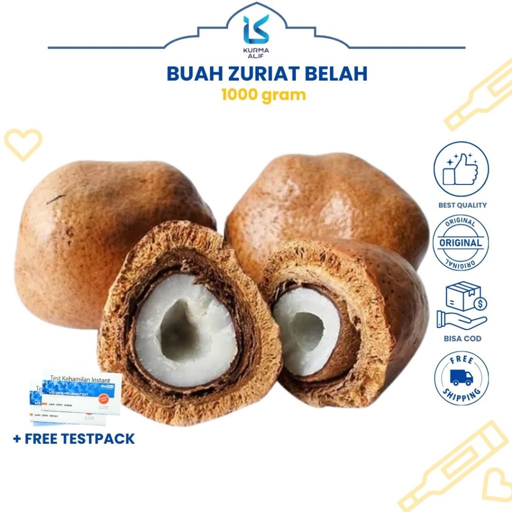 

Zuriat Mesir Belah / Doum 1 Kg Siap Konsumsi