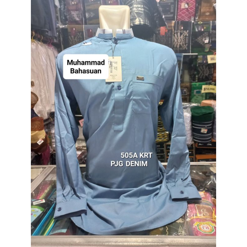 BAJU KOKO KURTA TAKWA PRIA LENGAN PANJANG PENDEK