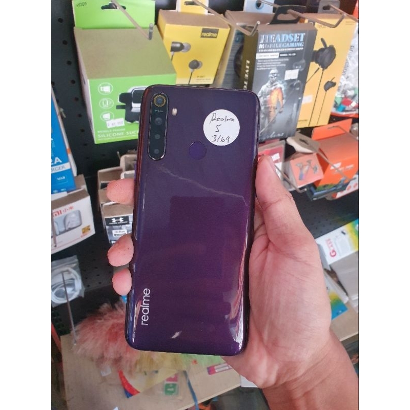 HP SECOND REALME 5 RAM 3/64