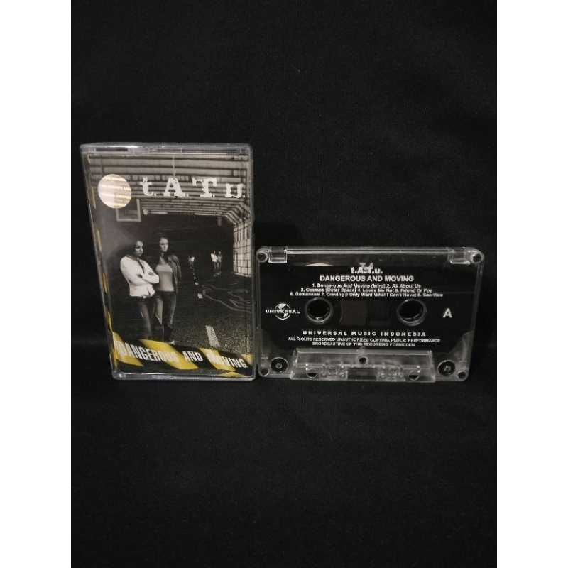 kaset Tatu album Dangerous & Moving
