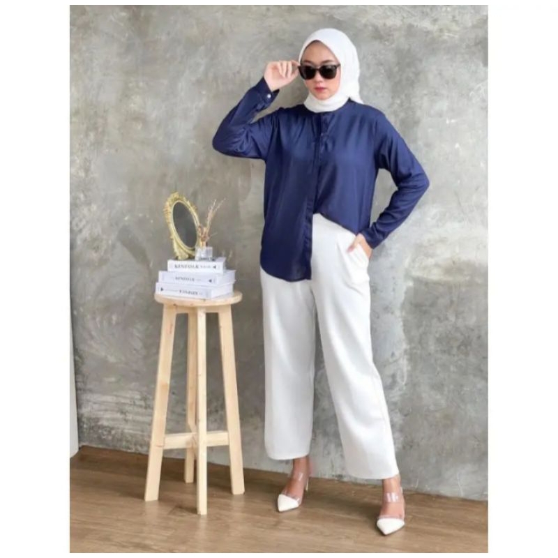 Kemeja Monalisa Polos