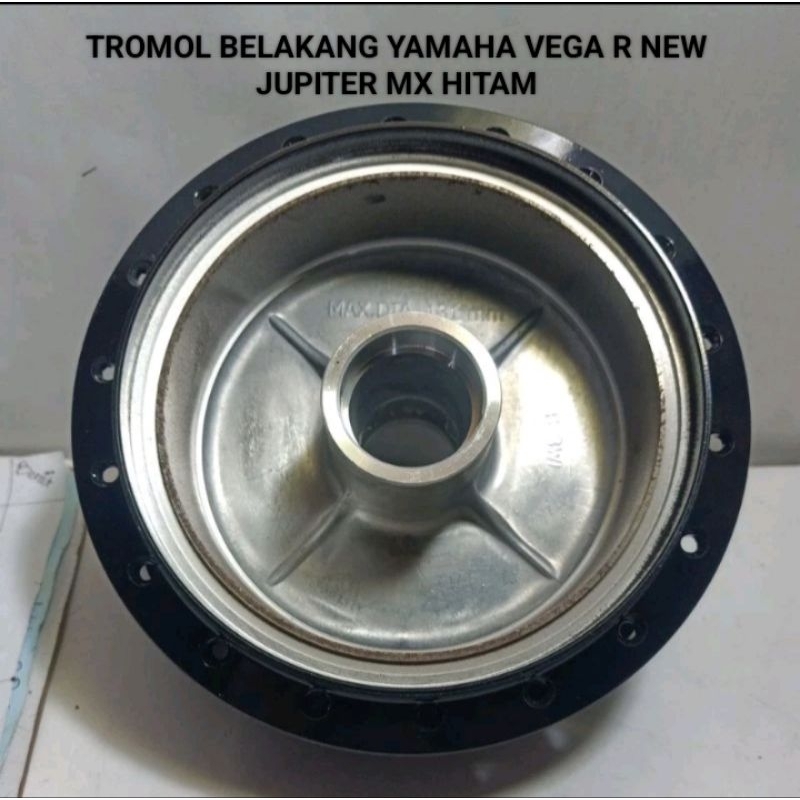 TROMOL BELAKANG YAMAHA VEGA R NEW JUPITER MX HITAM natanmokong