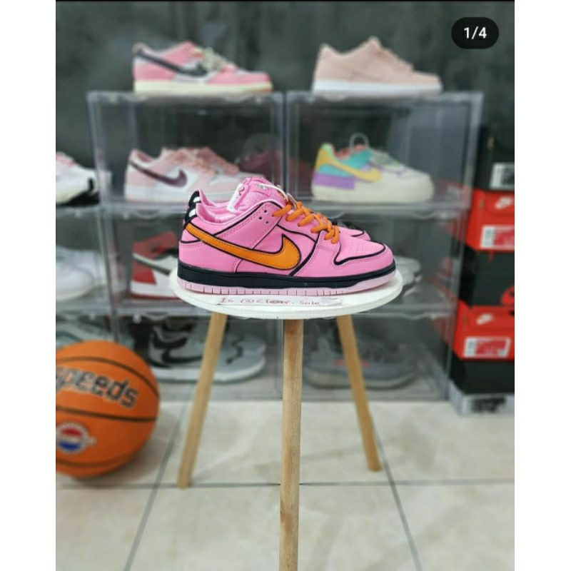 Sepatu SB Dunk Low The Powerpuff Girls Blossom