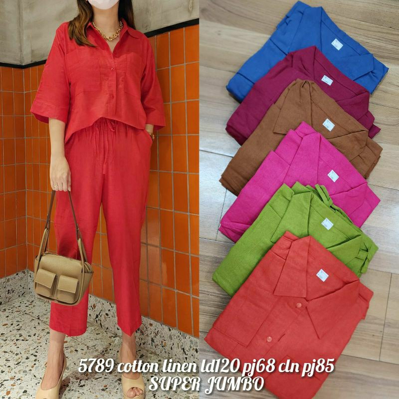 SET JUMBO POCKET LINEN PREMIUM