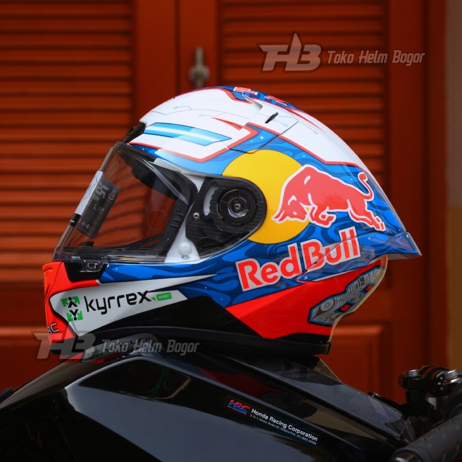 HELM MOTOR RSV FFS21 custom Jorge Martin repaint HELM FULL FACE