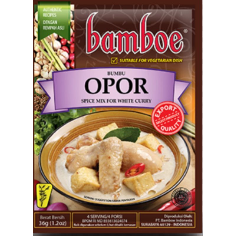 

Bamboe Opor 36gr