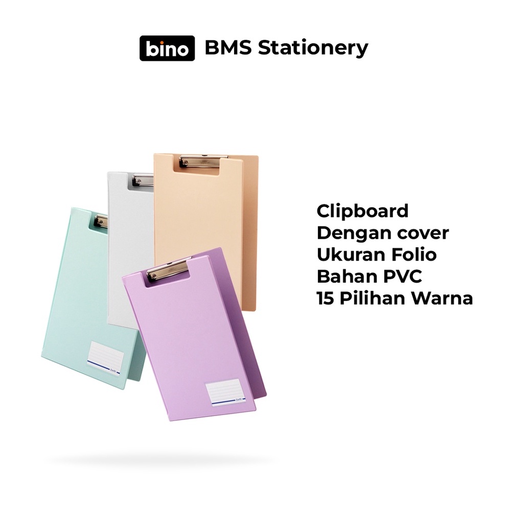 

ART P65V BMS Bali Papan Jalan Bantex Clipboard Dengan Cover Folio 4211