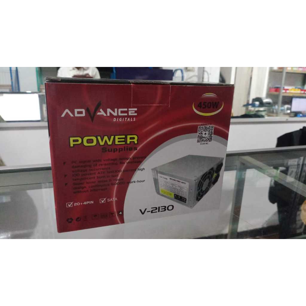 PSU ADVANCE 450W | Power Supply advance 450W | power supply komputer | power supply destop 450w | po