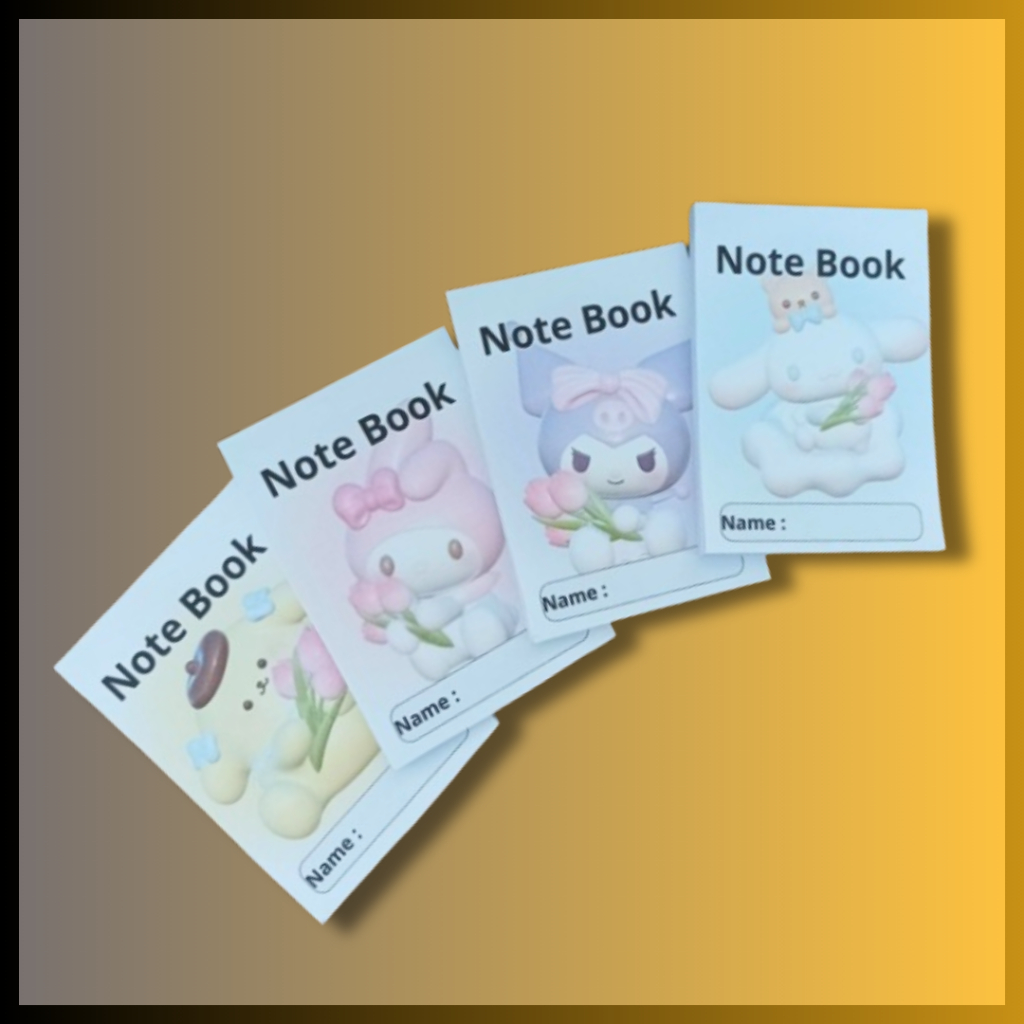 

Note book kosongan / notebook sketsa / Blank Book Gambar Sanrio